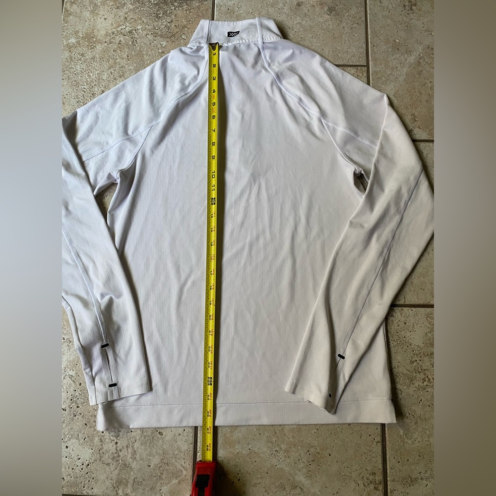 RHONE Light Gray Quarter-Zip Pullover - image 3